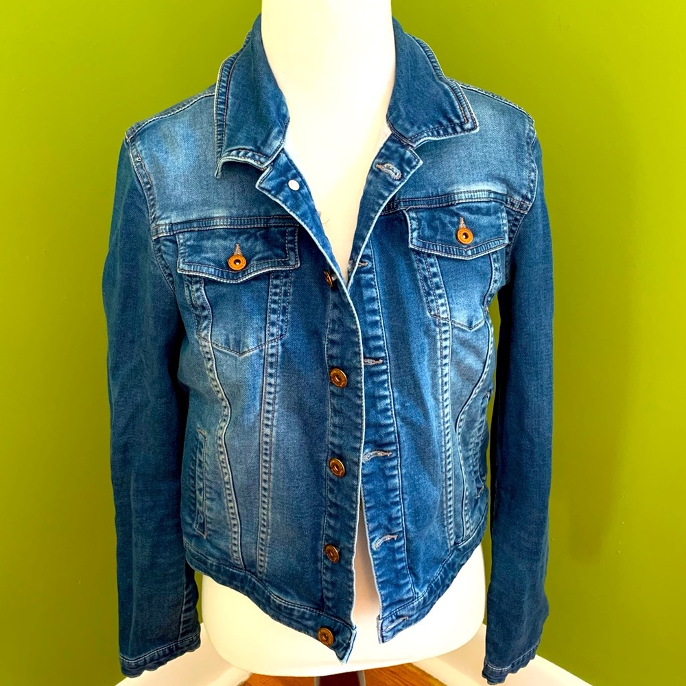 Springfield jean jacket from Spain. Size 4.